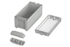 Bopla B 180809 PC-V0-G 7035 (96024135) - universal enclosure with crystal-clear lid (191 x 80 x 90 mm)