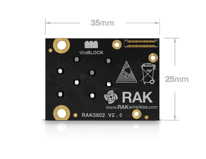 RAKwireless RAK5802 - moduł rozszerzeń