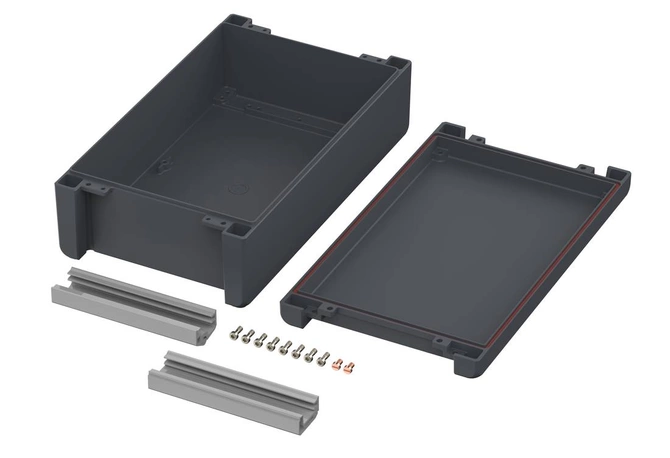 Bopla BA 281709 SIL-7024 (00116334.SIL) - enclosure with silicon lid, hinged (299 x 173 x 90 mm)