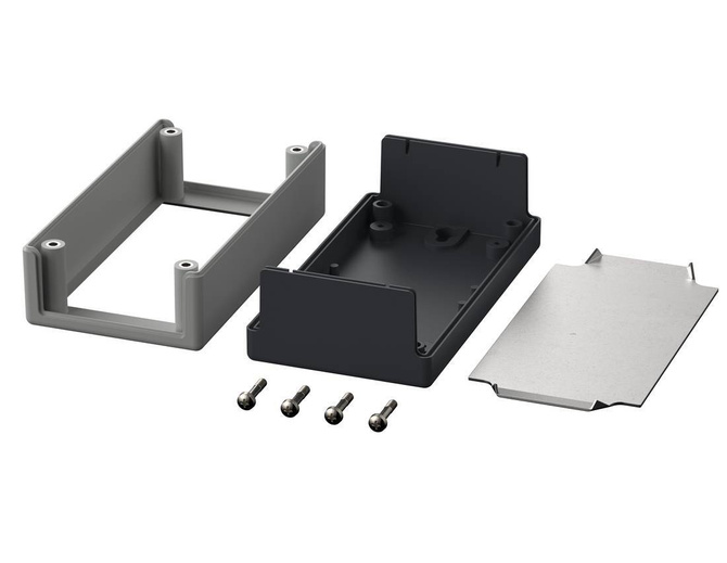 Bopla E 430 A (05430500) - obudowa Element z aluminiową pokrywą (120 x 65 x 40 mm)