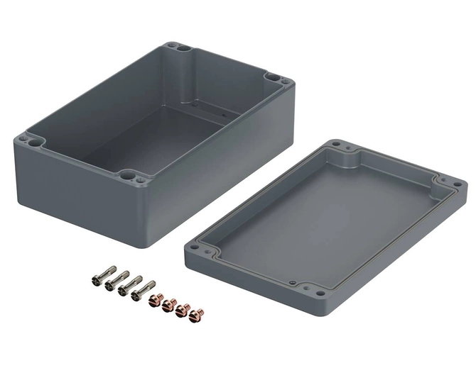 Bopla A 130 (01130000) - obudowa aluminiowa z uszczelką neoprenową (260 x 160 x 91 mm)