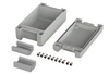 Bopla BA 140806 F-7035 (00123125) - aluminum enclosure with a recess in the cover and neoprene seal (159 x 86 x 60 mm)