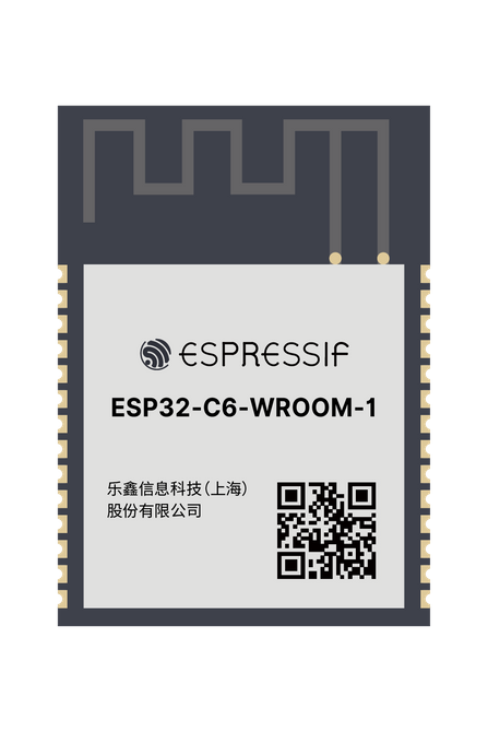 Espressif ESP32-C6-WROOM-1-H4 - moduł WiFi+BLE