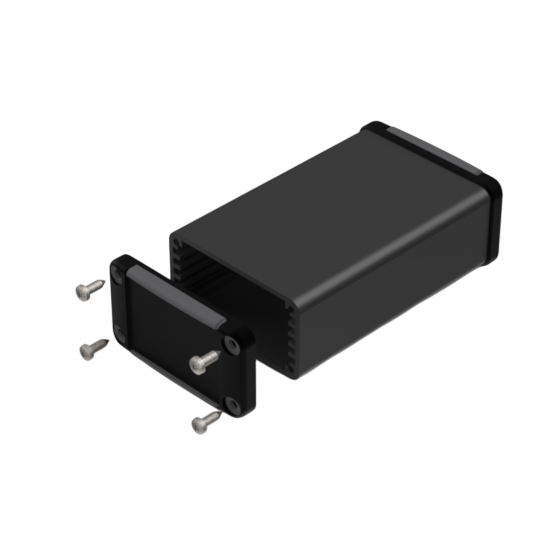 Teko - seria Minitekal SK (MTK465PK.9) - profil aluminiowy zamknięty (75 x 44 x 24 mm)