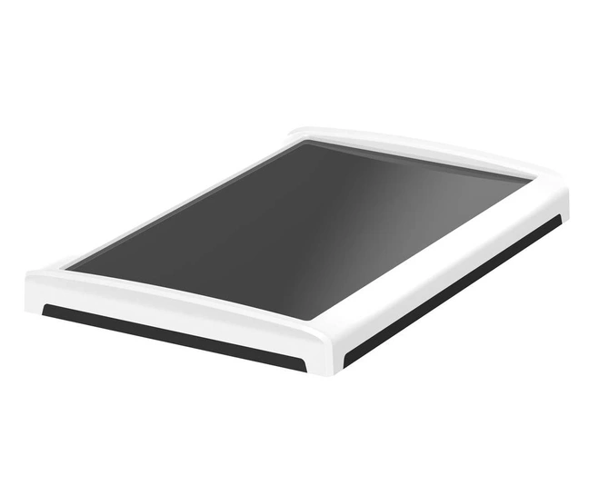 Bopla BOV 2819_ FO 9003 D 9005 (48318635) - black BoVersa plastic lid with open white design cover (275 x 185 x 29 mm)