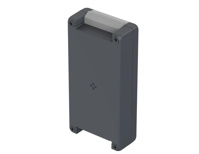 Bopla BA 241306 SIL-7024 (00115224.SIL) - obudowa aluminiowa bez wgłębienia w pokrywie z uszczelką silikonową (259 x 128 x 60 mm)