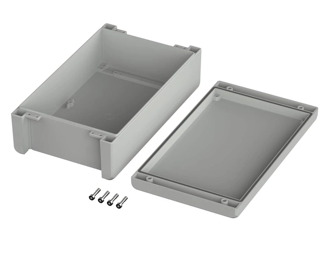 Bopla BA-S 281709 F-7035 (00166335) - enclosure with membrane lid, screwed (299 x 173 x 90 mm)