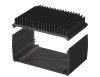 BOPLA ABPH 1680-0100 K (84568100) - aluminium profile, horizontally-divided with radiator (169 x 82 x 100 mm)