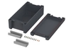 Bopla BA 241309 F SIL-7024 (00125234.SIL) - aluminum enclosure with a recess in the cover and silicone lid seal (259 x 128 x 90 mm)