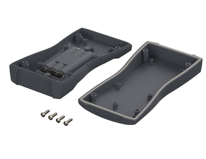 BOPLA BS 504 F-7024 (82504124) - obudowa z ABS z pojemnikiem na baterie (140,3 x 72,9 x 31,3 mm)