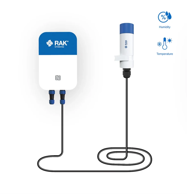 RAKwireless - Temperature and Humidity Sensor - bez NB-IoT - EU868 -  czujnik temperatury i wilgotności