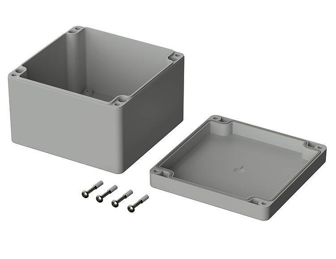 Bopla T 227 (03227000) - ABS enclosure without recess in the (122 x 120 x 85 mm)
