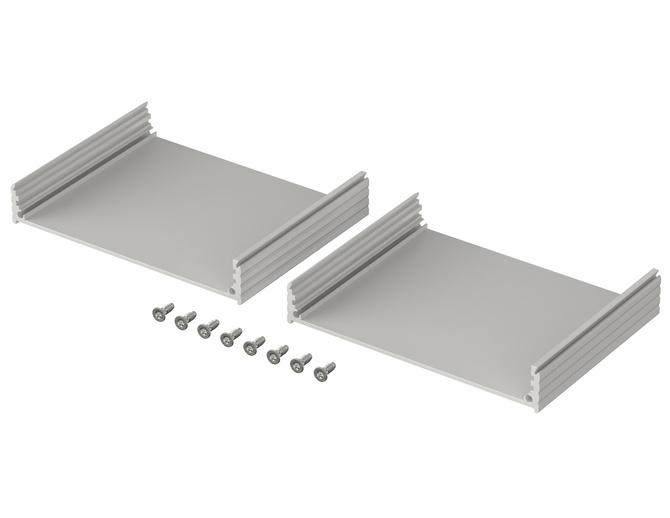 Bopla F 1032-80 (97115080) - profil aluminiowy półotwarty (105 x 32 x 80 mm)