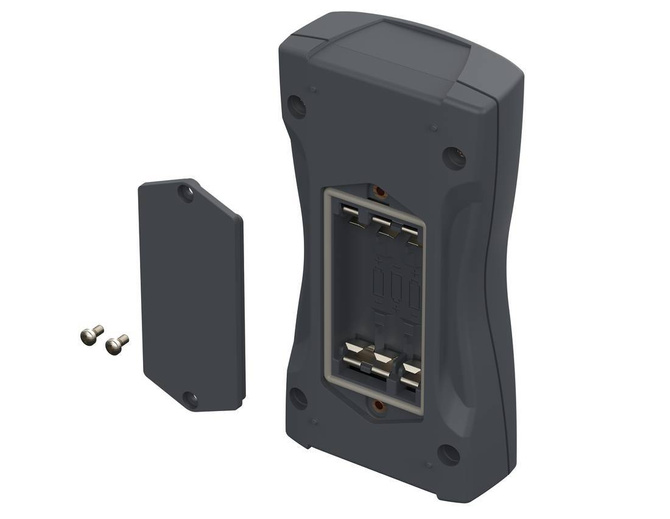 BOPLA BS 503 F-7024 (82503124) - obudowa z ABS z pojemnikiem na baterie (140,3 x 72,9 x 31,3 mm)