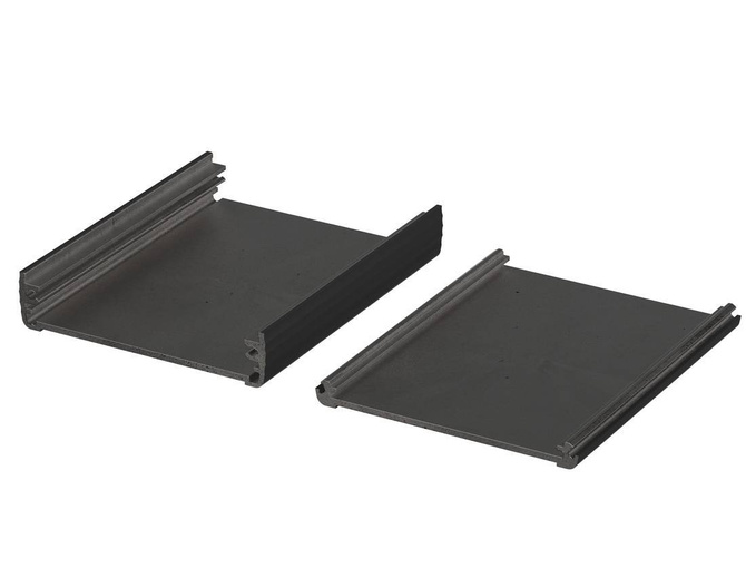 BOPLA ABPH 820-0100 (84826100) - aluminium profile, horizontally-divided (82 x 22 x 100 mm)