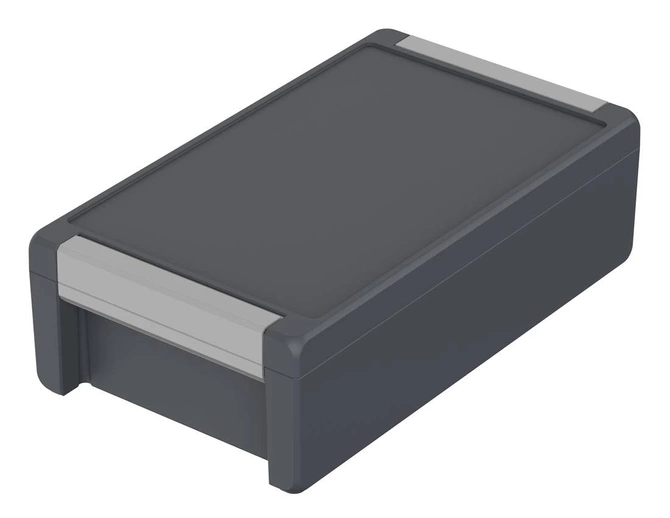 Bopla BA 281709 F SIL-7024 (00126334.SIL) - aluminum enclosure with a recess in the cover and silicone lid seal (299 x 173 x 90 mm)