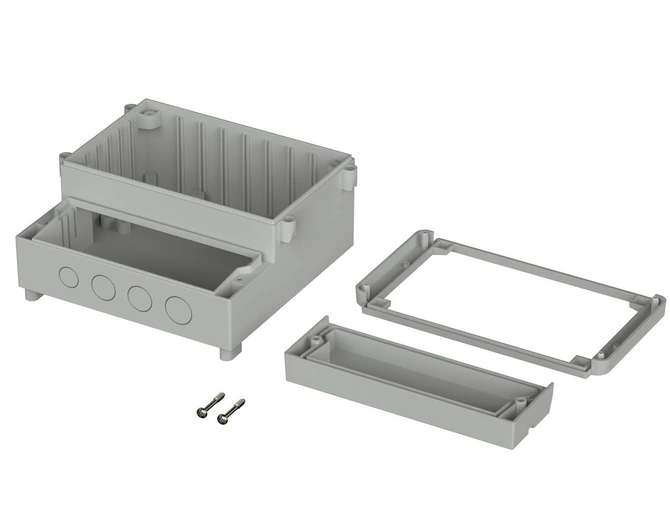 Bopla RCPM 160 (41161009) - RegloCard-Plus enclosure with clip-on covering frame (166 x 161 x 71 mm)