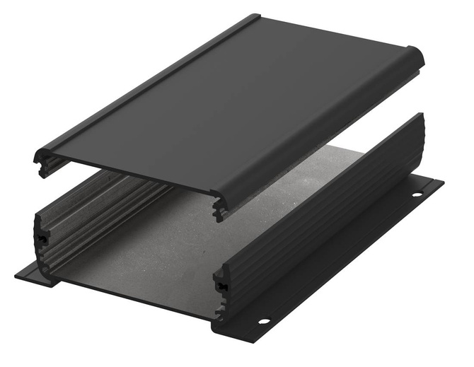 BOPLA ABPH 800-0150 WL (84308150) - aluminium profile, horizontally-divided with wall brackets(82 x 32 x 150 mm)