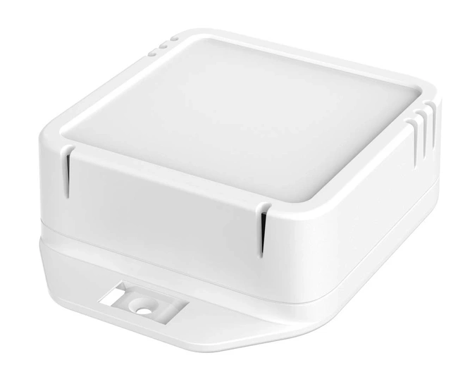 Bopla BL 757530 L-WL2-9003 (16288633) - enclosure with wall brackets and air vents (75.93 x 75.4 x 30 mm)
