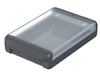 Bopla B 181304 PC-V0-G 7024 (96024244) - universal enclosure with crystal-clear lid (191 x 125 x 40 m)