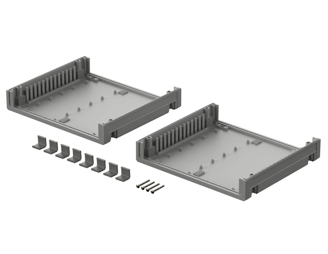 Bopla UM 52011 (55520000) - obudowa Ultramas (224,2 x 198,9 x 72,4 mm, 4.5U 11HP)
