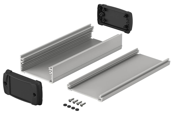 BOPLA ELPH 840-0200 D (83846200.S6) - aluminium profile horizontally-divided (80 x 42 x 200 mm)