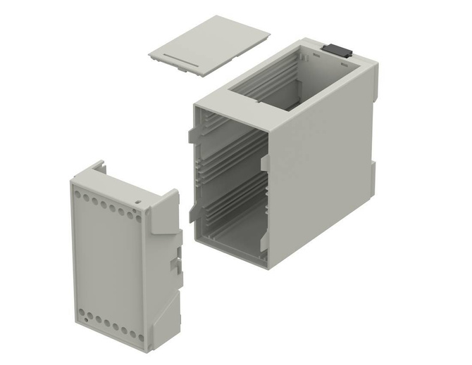 Bopla CNS 45 AK (65004530) - CombiNorm-Classic enclosure with adjusting flap (45 x 75 x 109.5 mm)