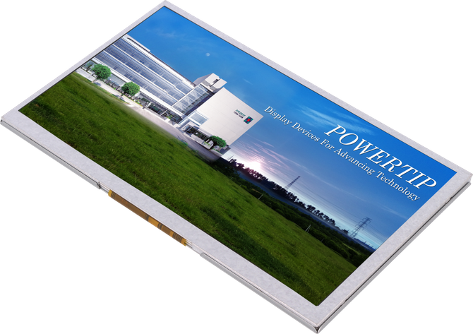 Powertip PH800480T027-ZHA - full viewing angle display