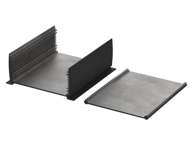 BOPLA ABPH 1680-0200 WL (84368200) - profil aluminiowy półotwarty do montażu naściennego (169 x 82 x 200 mm)