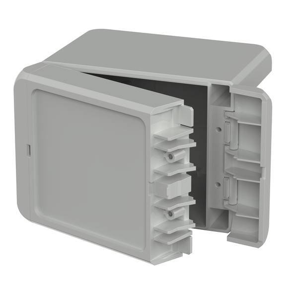 Bopla B 100809 ABS 7035 (96032135) - obudowa uniwersalna (113 x 80 x 90 mm)