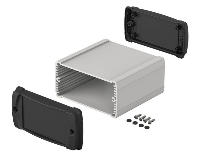 BOPLA ELP 1050-0100 D (83105100.S6) - aluminium profile closed (106 x 52 x 100 mm)