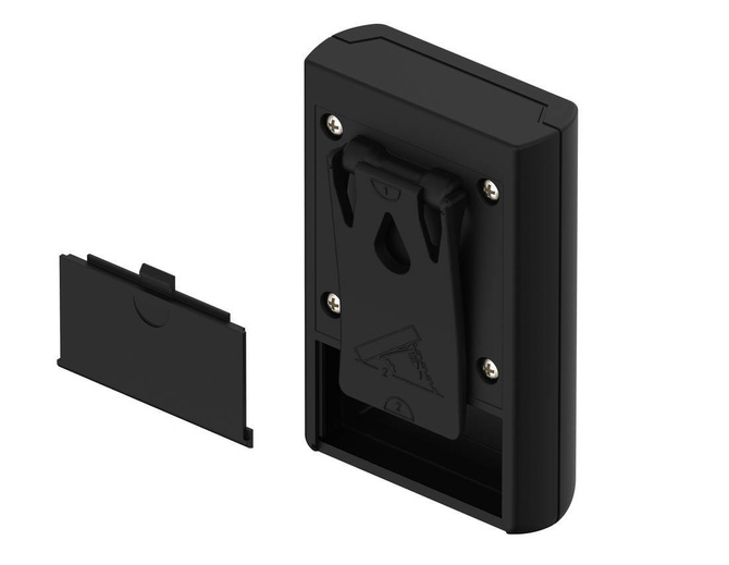 Bopla BOS 400 ASC (34400500) - hand-held enclosure with battery compartment (2 x 9V) and set-up clip (100 x 65 x 24 mm)