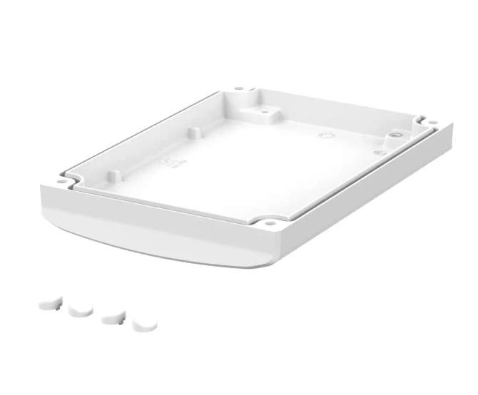 Bopla BOV 1712 OT A-9003-SILC (48144303.SILC) - BoVersa white aluminium lid with silicone seal (170 x 120 x 21 mm)