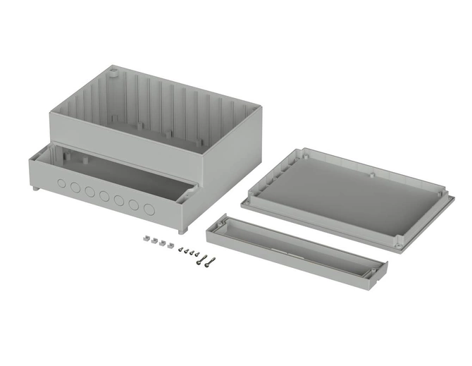 Bopla RCP 310 F (41310609) - RegloCard-Plus enclosure with recessed front lid (296 x 261 x 112 mm)