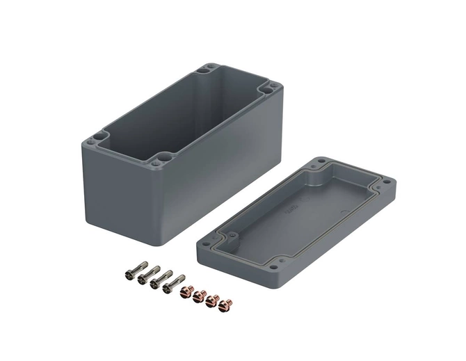 Bopla A 145 (01145000) - obudowa aluminiowa z uszczelką neoprenową (230 x 100 x 111 mm)