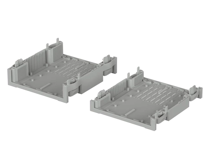 Bopla BO-32009 L (68320091) - Botego enclosure with air vents (174 x 196.9 x 65.2 mm, 3U 9HP)