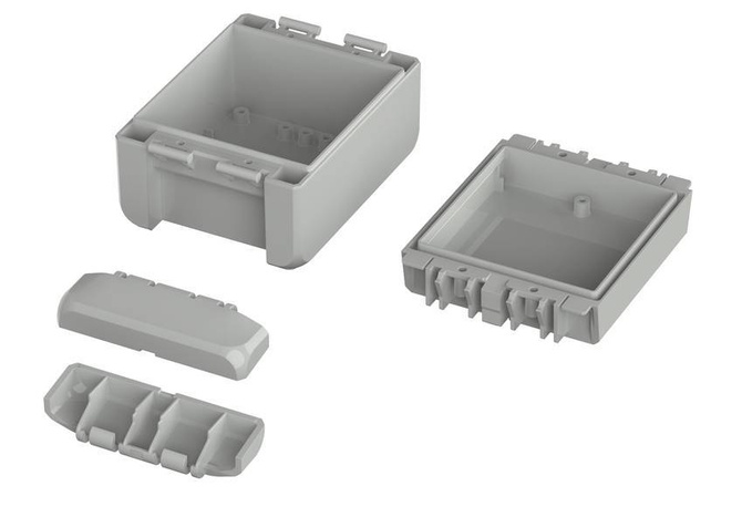 Bopla B 100806 PC-V0 7035 (96012125) - universal enclosure (113 x 80 x 60 mm)