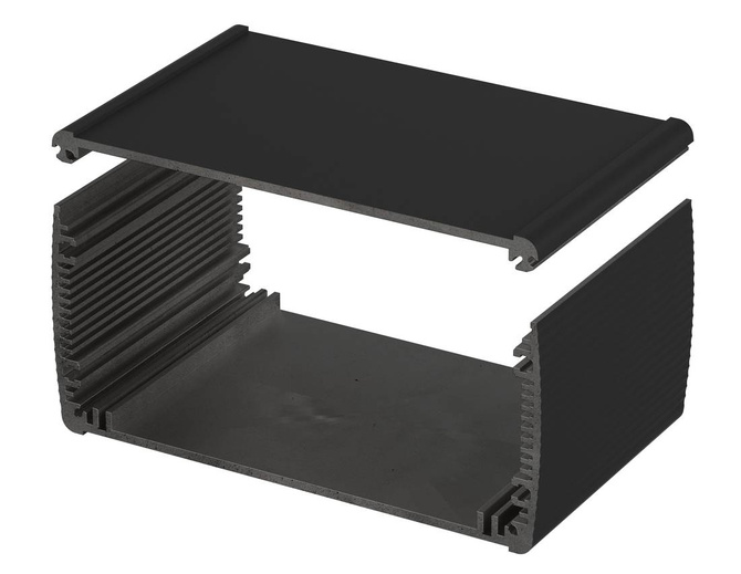 BOPLA ABPH 1680-0100 (84686100) - aluminium profile, horizontally-divided (169 x 82 x 100 mm)