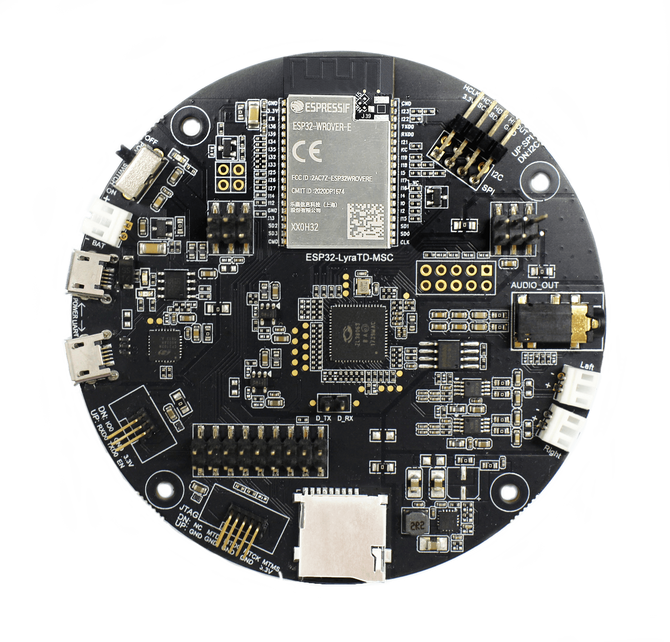 Espressif ESP32-LyraTD-MSC - zestaw rozwojowy