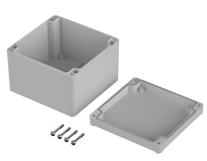 Bopla ET 227 (63227000) - ABS enclosure without recess in the cover  (122 x 120 x 87 mm)