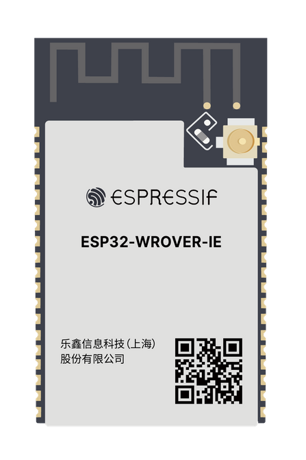 Espressif ESP32-WROVER-IE-N4R2 - moduł WiFi+BLE