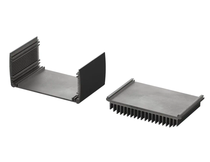 BOPLA ABPH 1680-0100 K (84568100) - profil aluminiowy półotwarty z radiatorem (169 x 82 x 100 mm)