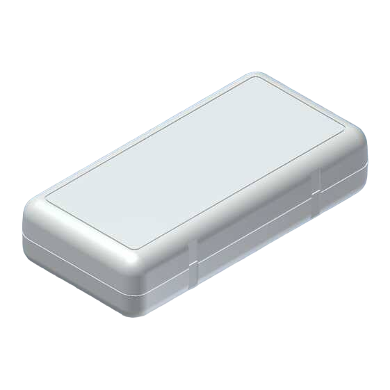 Teko - SOAP-1 series (10008.5) - universal enclosure in light gray (131 x 65 x 30,5 mm)