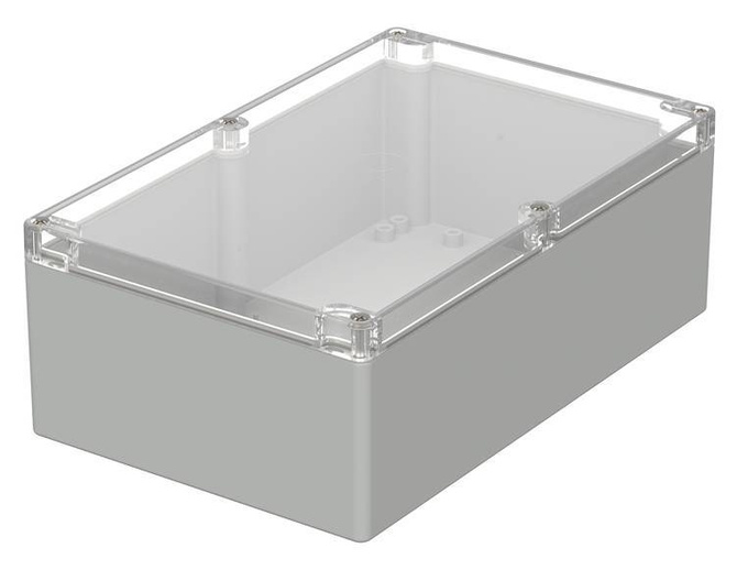 Bopla M 240 G (02240100) - PC enclosure with crystal-clear lid (250 x160 x 90 mm)