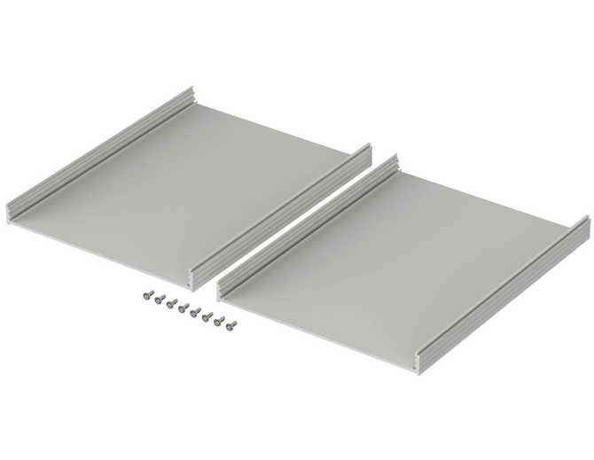 Bopla F 1632-220 (97185220) - profil aluminiowy półotwarty (165 x 33 x 220 mm)