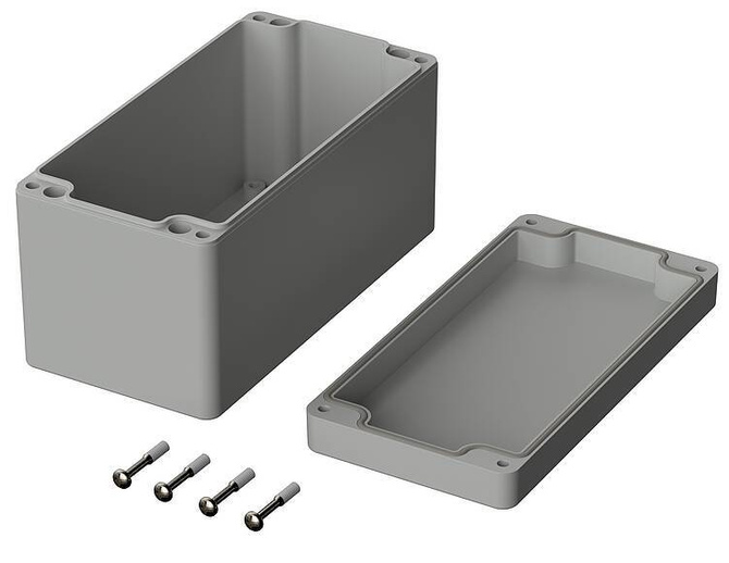 Bopla T 231(03231000) - ABS enclosure without recess in the cover (160 x 80 x 85 mm)