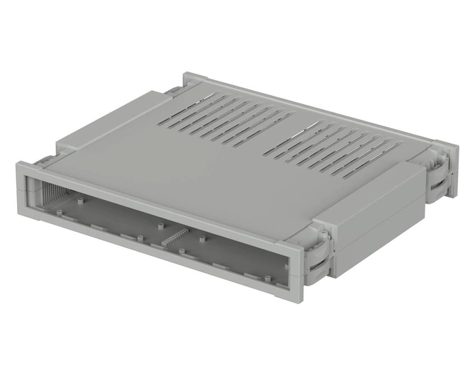 Bopla BO-62606 L (68626061) - Botego enclosure with air vents (307.35 x 256.9 x 49.96 mm, 6U 6HP)