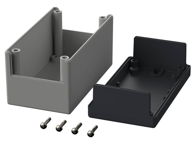 Bopla E 435 (05435000) - obudowa Element z płaską pokrywą (120 x 65 x 65 mm)