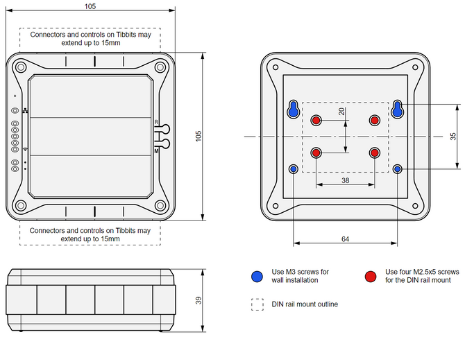 Tibbo TPB2-VD - project enclosure