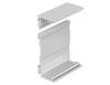 Bopla ARPG 75/31-70 (87030700) - split profile of the Alurail enclosure base (25.5 x 75 x 60 mm)